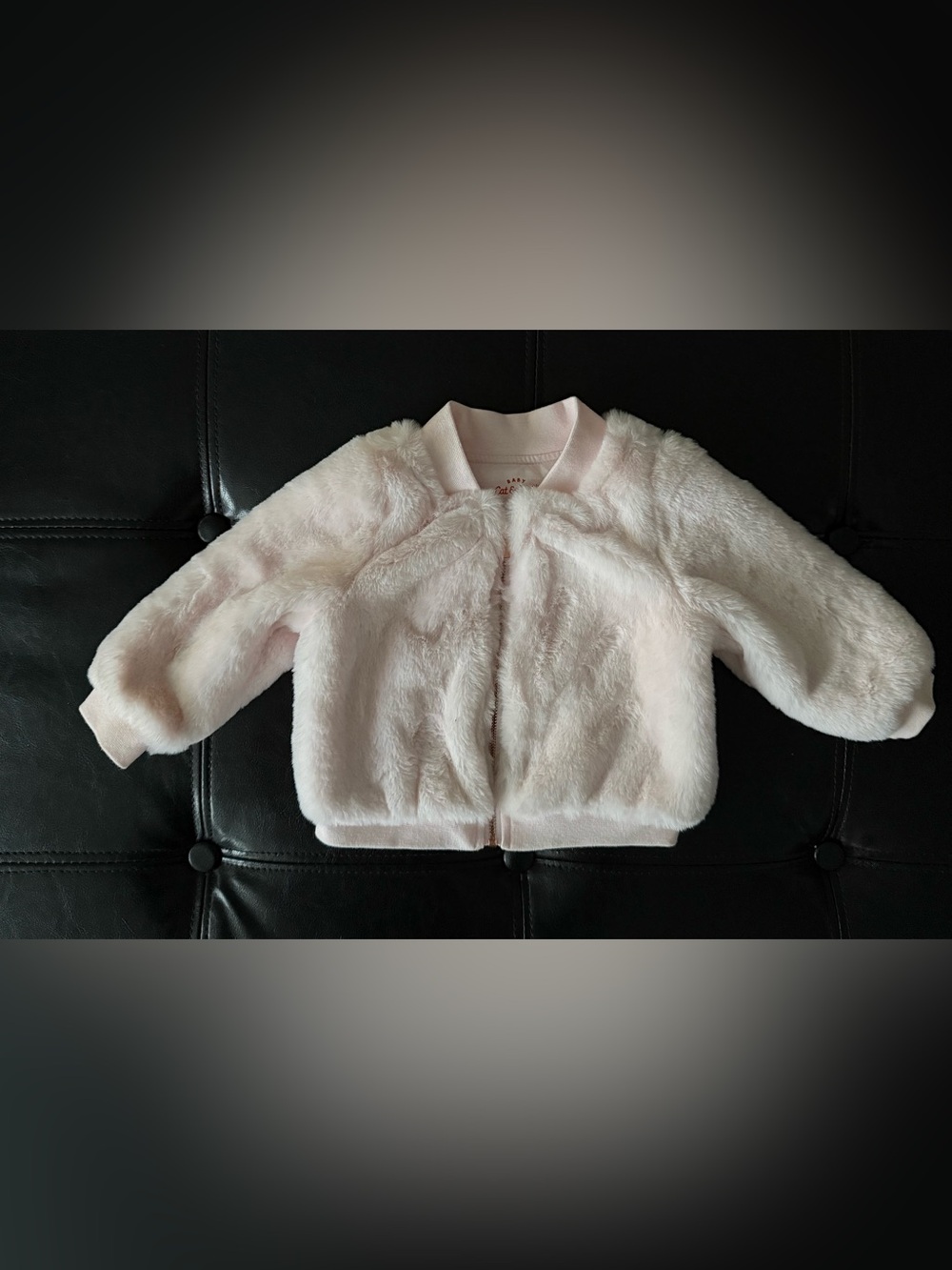 Cat & Jack Light Pink Faux Fur Puffer Jacket for Kids
